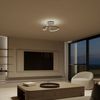 Neona LED Deckenleuchte LUMOS Schwarz, TRIAC dimmbar (per Wanddimmschalter), LED fest integriert, Warmweiß Bild 2