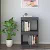 vidaXL Bücherregal Grau 40x35x71 cm Massivholz Kiefer 810841 Bild 3