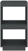vidaXL Bücherregal Grau 40x35x71 cm Massivholz Kiefer 810841 Bild 5