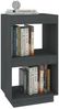 vidaXL Bücherregal Grau 40x35x71 cm Massivholz Kiefer 810841 Bild 4