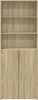 vidaXL Highboard Sonoma-Eiche 70x42,5x185 cm Holzwerkstoff 3281373 Bild 3