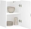 vidaXL Küchen-Hängeschrank Kalmar Hochglanz-Weiß Holzwerkstoff 853549 Bild 4