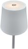 Coen Bakker Deco BV LED Außen-Tischleuchte Portable Light, mehrere Helligkeitsstufen, LED, warmweiß, kaltweiß, neutralweiß, USB dimmbar touch Metall weiß matt 40 LED 26,5cm Bild 2