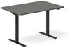Höhenverstellbarer Tisch DNA anthrazit 1200x800 mm 2 Beine/schwarz Bild 1