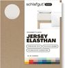 Schlafgut 'Easy' Spannbettlaken, MADE IN GREEN by OEKO-TEX®, Gummizug: rundum, Jersey Elasthan, Sand Light, M 120x200cm - 130x220cm Bild 4