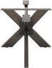 vidaXL Couchtischbein in Spinnenform Naturstahl 98x58x(42-43) cm Stahl 4013111 Bild 4