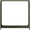 vidaXL Brennholzregal Olivgrün 90x28x90 cm Kaltgewalzter Stahl 864218 Bild 5
