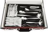 Almina 84 teiliges Besteckset Essbesteck Edelstahl 18/10 für 12 Personen Bild 5