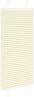 vidaXL Plissee Creme 65x150 cm Stoffbreite 64,4 cm Polyester 4015289 Bild 4