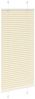 vidaXL Plissee Creme 65x150 cm Stoffbreite 64,4 cm Polyester 4015289 Bild 3