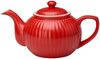 Greengate Teekanne Alice Red Steingut Rot Bild 5