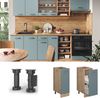 Apothekerschrank R-Line Blau-Grau 30 cm , AP Anthrazit Vicco Bild 2