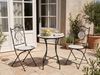 Outdoor Bistrotisch COLLIO 60 cm 60 cm Metall Schwarz Bild 3