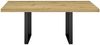 Esstisch Elgin 3 210x80x100 Metall+Holzwerkstoff Schwarz/Asteiche Bild 2