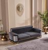 Villa Möbel Sofa Zeon, 3-Sitzer 1 Teile, mit Relax-/Bettfunktion durch umklappbare Rückenlehne Bild 2