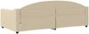 vidaXL Tagesbett Creme 100x200 cm Stoff 354192 Bild 5