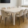 Albatros Esszimmerstühle 4er Set ENNA, beige - stapelbar, bequemer Polsterstuhl - Eleganter Küchenstuhl, Stuhl Esszimmer oder Esstisch Stuhl, Konferenzstuhl , Stückzahl:4, Farbe:Beige Bild 2
