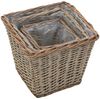 vidaXL Hochbeet 3-tlg. Weide mit PE-Auskleidung 246833 Bild 3