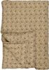 Ib Laursen Decke Quilt Tagesdecke Überwurf 170x130cm Naturfarben Blumen 19209-30 Bild 3