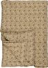 Ib Laursen Decke Quilt Tagesdecke Überwurf 170x130cm Naturfarben Blumen 19209-30 Bild 4