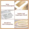 ZMH LED Deckenleuchte Wohnzimmer Modern 2 Flammig 24W Deckenlampe Küche - Warmweiß, Augenschutz, LED fest integriert, 3000k Bild 2