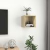 vidaXL Wandschrank Sonoma-Eiche 37x37x37 cm Holzwerkstoff 805453 Bild 4