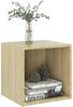 vidaXL Wandschrank Sonoma-Eiche 37x37x37 cm Holzwerkstoff 805453 Bild 3