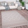 Paco Home In-& Outdoor Teppich Balkon Terrasse Küchenteppich Modernes Boho Ethno Muster, Grösse:300x400 cm, Farbe:Beige 2 Bild 2