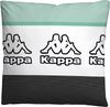 Kappa Linon Bettwäsche 0401502 QUERBALKEN, türkis, 1x 135x200 cm + 1x 80x80 cm Bild 3