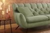 KAWOLA Sofa CHARME 2,5-Sitzer Cord olivgrün 94 x 95 x 200 cm Bild 2