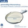 osoltus Gusseisen-Pfanne emailliert 26 cm Emaillierte Gusseisenpfanne Hellgrau Bild 3