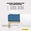 Adam Matheis Spannbettlaken EASY Jersey BL 160x200 cm blau Spannbetttuch Bettlaken Spannlaken Bild 4