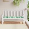 vidaXL Bankpolster Oxford-Stoff Blattmuster 150 x 50 x 3 cm 361154 Bild 1