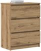 vidaXL Sideboard Artisan-Eiche 60x35x76 cm Holzwerkstoff 862492 Bild 4