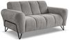 Beautysofa Sofa mit Metallbeine in schwarzer VOLARE, 2-Sitzer, viele Farbvarianten, ohne Schlaffunktion Bild 4