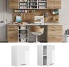Hängeschrank R-Line Weiß Hochglanz 45 cm mit Tür Vicco Bild 2