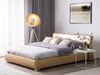 Lederbett gold Lattenrost 180x200 cm PARIS Bild 3