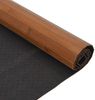 vidaXL Teppich Rechteckig Braun 70x400 cm Bambus 376758 Bild 5