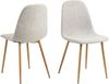 Esszimmerstuhl >Celia< (4er-Set) in Grau, Stoff - 44x86x54cm (BxHxT) Bild 2