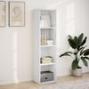 vidaXL Bücherregal Weiß 40x30x152 cm Holzwerkstoff 857876 Bild 3