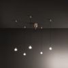 FABAS LUCE No. 3472-48-225 Pendelleuchte Blog LED 5-flammig gold schwarz dimmbar Bild 2