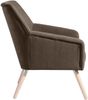 Sessel Kachka Bezug Veloursstoff Buche natur / sahara 21077 Bild 3