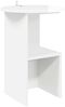 vidaXL Beistelltisch Hochglanz Weiß Ø 39,5 x 55 cm Holzwerkstoff 8001041 Bild 2