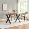 Tischgestell 2er Set Greith 72x59cm Schwarz [en. casa] Bild 4