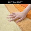 OTTO home Badematte Josie, Badvorleger, Badezimmer Teppich, Höhe 20 mm, rutschhemmend beschichtet, schnell trocknend, strapazierfähig, fußbodenheizungsgeeignet, Polyester, rechteckig, 3-tlg. Stand-WC Set, Badteppich, Badematten, rechteckig, rund & als ... Bild 4