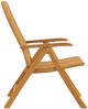 vidaXL Gartenstühle mit Kissen 2 Stk. Massivholz Teak 3196443 Bild 5