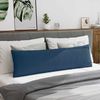 vidaXL Sofakissen 2 pcs Blau 145 x 40 cm Stoff 42013833 Bild 4