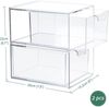 Greentainer Kosmetik-Organizer Schubladen Acryl Make-up Aufbewahrungsbox 2er Set Bild 2