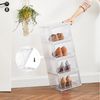 Songmics Schuhbox Schuh-Organizer (6 St), aus Kunststoff, durchsichtig Bild 3