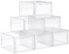 Songmics Schuhbox Schuh-Organizer (6 St), aus Kunststoff, durchsichtig Bild 5